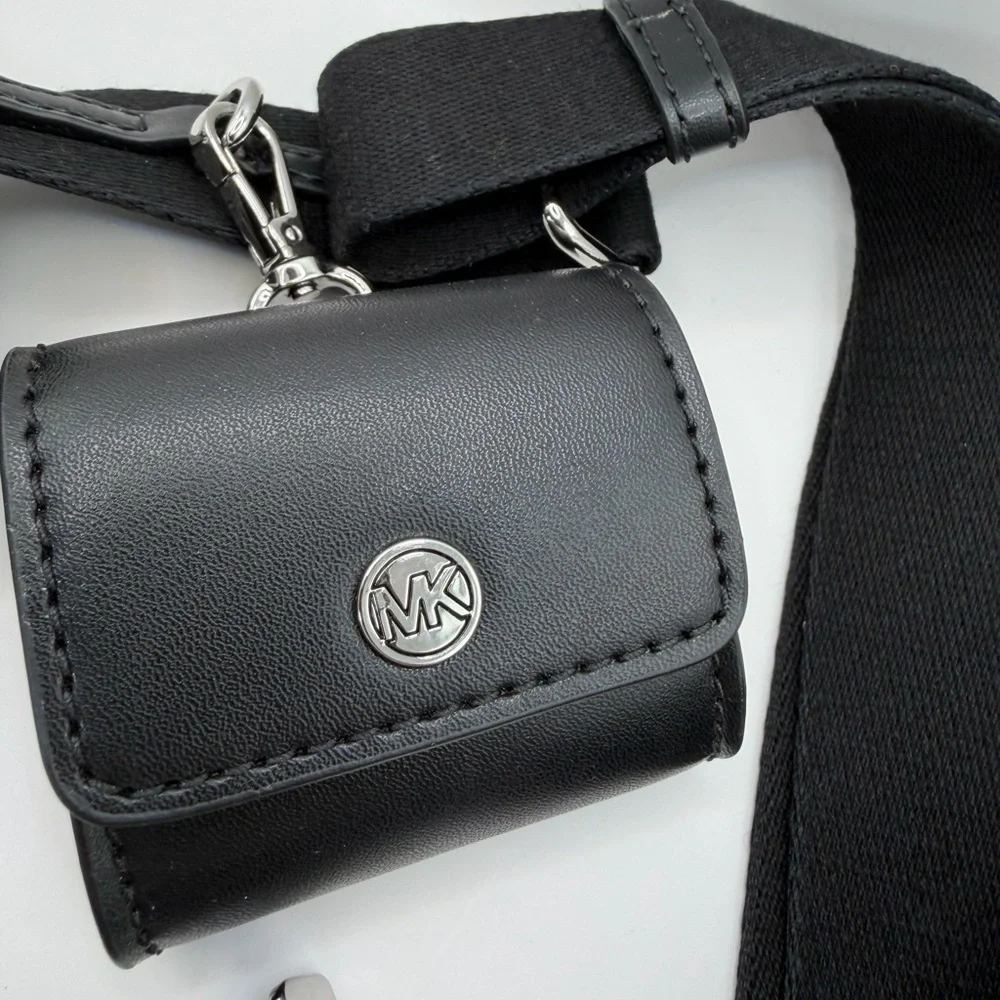 Michael Kors straw Ombré Jersey Crossbody with 2 detachable pouches NWT ret 398